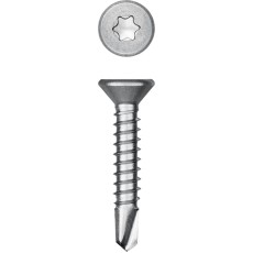 KRAFTOOL DS-C, 25 х 3.5 мм, А2, сверло, потайная головка, ТХ15, 600 шт, саморез нержавеющий (300932-35-025)