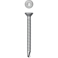 KRAFTOOL DS-C, 50 х 4.8 мм, А2, сверло, потайная головка, ТХ25, 150 шт, саморез нержавеющий (300932-48-050)