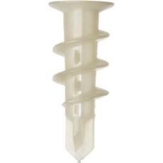 ЗУБР ДРИВА, 33 мм, 100 шт, нейлоновый дюбель со сверлом для гипсокартона (4-301265)