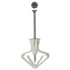 ЗУБР БАБОЧКА, 10 х 50 мм, 4 шт, дюбель для пустотелых конструкций с саморезом (4-301326)