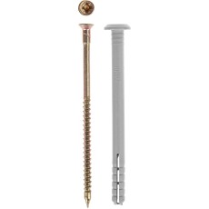 ЗУБР 6 х 40 мм, грибовидный бортик, 1700 шт, дюбель-гвоздь (4-301350-06-040)