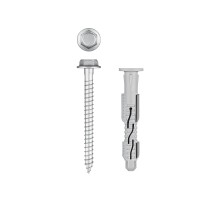 ЗУБР ФД-Ц 10 x 80 мм, фасадный дюбель, нейлон/цинк, 50 шт (301455-080)