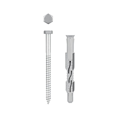 ЗУБР ФД-П 10 x 100 мм, фасадный дюбель, нейлон/цинк, 50 шт (301475-100)