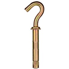 ЗУБР М8 х 40 мм, 60 шт, анкерный болт с крюком, Профессионал (302372-08-040)