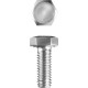 ЗУБР ГОСТ 7798-70, кл. пр. 5.8, M5 х 12 мм, цинк, 5 кг, болт (303080-05-012)