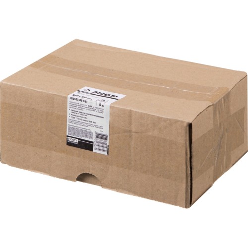 ЗУБР ГОСТ 7798-70, кл. пр. 5.8, M6 х 80 мм, цинк, 5 кг, болт (303080-06-080)