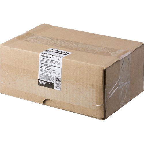 ЗУБР ГОСТ 7798-70, кл. пр. 5.8, M16 х 100 мм, цинк, 5 кг, болт (303080-16-100)