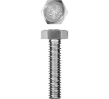 ЗУБР ГОСТ 7798-70, кл. пр. 5.8, M6 х 25 мм, цинк, 7 шт, болт (303086-06-025)