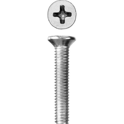 ЗУБР DIN 965, кл. пр. 4.8, M3 х 16 мм, цинк, 5 кг, винт с потайной головкой (303110-03-016)