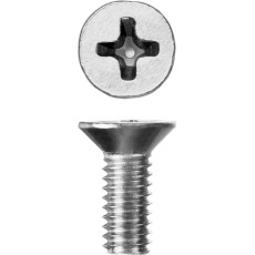 ЗУБР DIN 965, кл. пр. 4.8, M4 х 10 мм, цинк, 5 кг, винт с потайной головкой (303110-04-010)