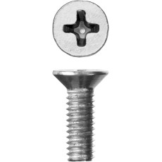 ЗУБР DIN 965, кл. пр. 4.8, M4 х 12 мм, цинк, 5 кг, винт с потайной головкой (303110-04-012)