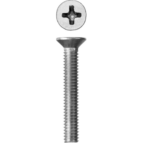 ЗУБР DIN 965, кл. пр. 4.8, M4 х 25 мм, цинк, 5 кг, винт с потайной головкой (303110-04-025)