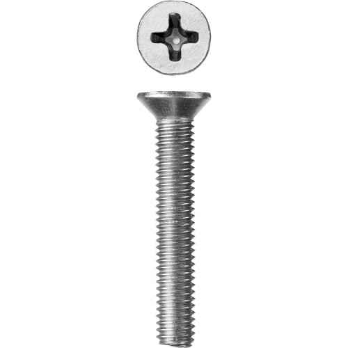 ЗУБР DIN 965, кл. пр. 4.8, M5 х 30 мм, цинк, 5 кг, винт с потайной головкой (303110-05-030)