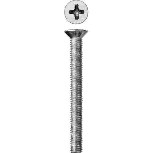 ЗУБР DIN 965, кл. пр. 4.8, M5 х 45 мм, цинк, 5 кг, винт с потайной головкой (303110-05-045)