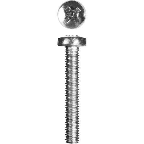 ЗУБР DIN 7985, кл. пр. 4.8, M5 х 40 мм, цинк, 5 кг, винт с полусферической головкой (303150-05-040)