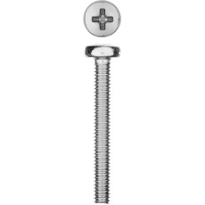 ЗУБР DIN 7985, кл. пр. 4.8, M4 х 30 мм, цинк, 10 шт, винт с полусферической головкой (303156-04-030)