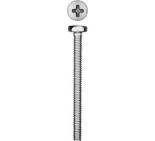 ЗУБР DIN 7985, кл. пр. 4.8, M4 х 40 мм, цинк, 9 шт, винт с полусферической головкой (303156-04-040)