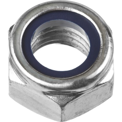 ЗУБР DIN 985, кл. пр. 6, M20, цинк, 5 кг, самостопорящаяся гайка с нейлоновым кольцом (303580-20)