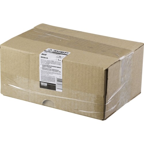 ЗУБР DIN 985, кл. пр. 6, M20, цинк, 5 кг, самостопорящаяся гайка с нейлоновым кольцом (303580-20)