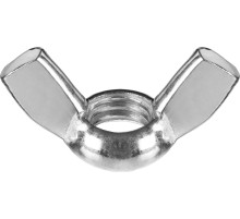 ЗУБР DIN 315, M8, цинк, 4 шт, барашковая гайка (303736-08)