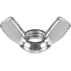 ЗУБР DIN 315, M10, цинк, 2 шт, барашковая гайка (303736-10)