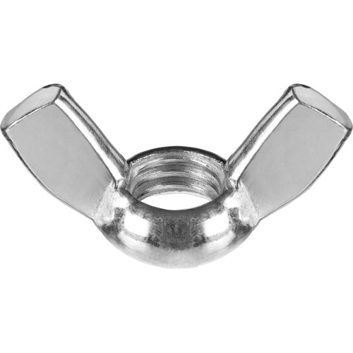 ЗУБР DIN 315, M10, цинк, 2 шт, барашковая гайка (303736-10)