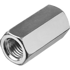 ЗУБР DIN 6334, M8, цинк, 3 шт, переходная гайка (303756-08)