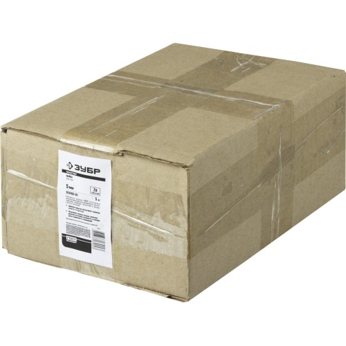 ЗУБР DIN 125А, 5 мм, цинк, 5 кг, шайба (303800-05)