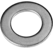 ЗУБР DIN 125А, 4 мм, цинк, 120 шт, шайба (303806-04)