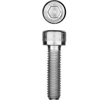 ЗУБР DIN 912, кл. пр. 8.8, М10 х 25 мм, цинк, 5 кг, винт с внутренним шестигранником, Профессионал (30318-10-025)