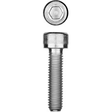 ЗУБР DIN 912, кл. пр. 8.8, М10 х 30 мм, цинк, 5 кг, винт с внутренним шестигранником, Профессионал (30318-10-030)