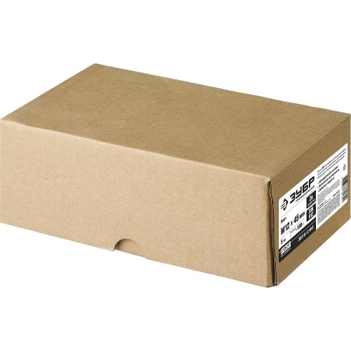 ЗУБР DIN 912, кл. пр. 8.8, М12 х 45 мм, цинк, 5 кг, винт с внутренним шестигранником, Профессионал (30318-12-045)