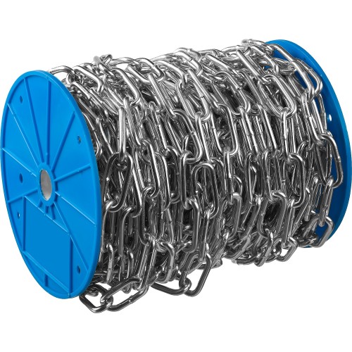 ЗУБР DIN 763, 10 мм, L 10 м, длиннозвенная цепь, Профессионал (4-304030-10)