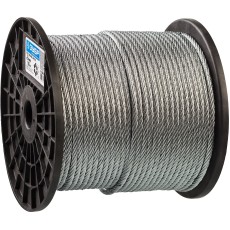 ЗУБР DIN 3055, свивка 6 x 7 + FC, 6 мм, L 120 м, стальной трос, Профессионал (4-304110-06)