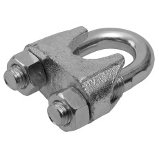 ЗУБР DIN 741, 10 мм, 25 шт, зажим троса, Профессионал (4-304415-10)