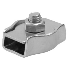 ЗУБР 8 мм, 25 шт, одинарный зажим троса (4-304435-08)