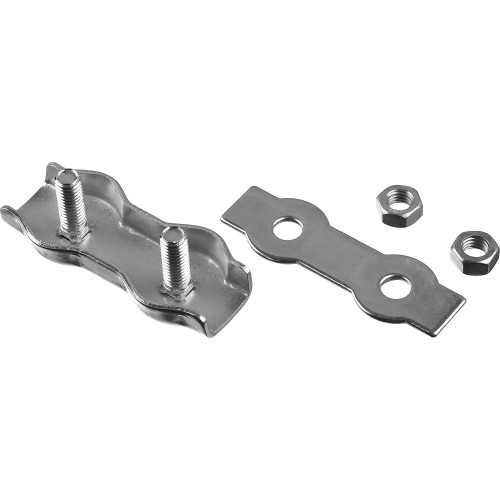 ЗУБР 8 мм, 2 шт, двойной зажим троса (304446-08)