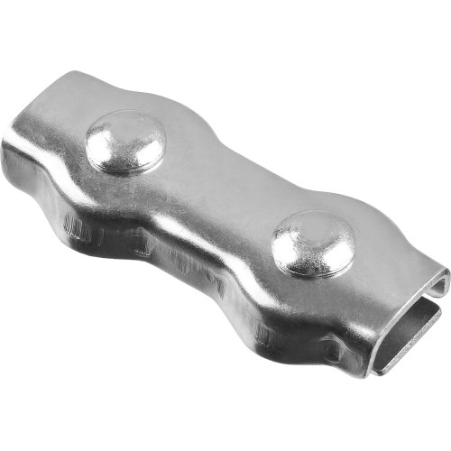 ЗУБР 8 мм, 2 шт, двойной зажим троса (304446-08)