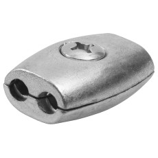 ЗУБР Бочонок, 4 мм, 20 шт, зажим троса (4-304455-04)