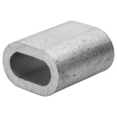 ЗУБР DIN 3093, 5 мм, 50 шт, алюминиевый зажим троса (4-304475-05)