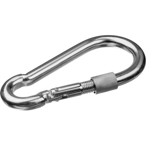 ЗУБР DIN 5299D, 4 мм, 1 шт, карабин с предохранительной гайкой (304556-04)