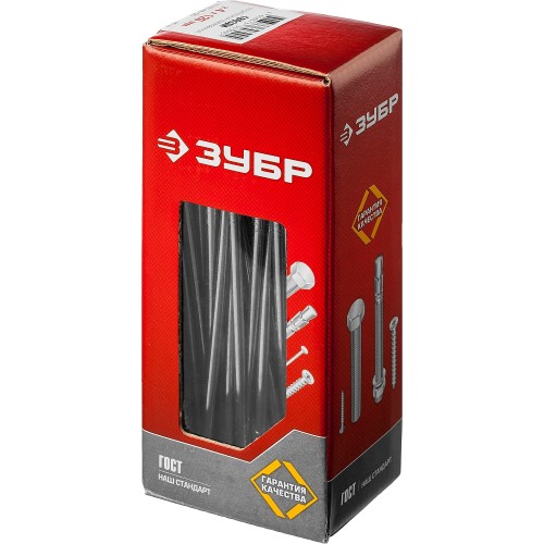 ЗУБР ГОСТ 4028-63, 120 x 4 мм, цинк, 1 кг, строительные гвозди (305031-40-120)