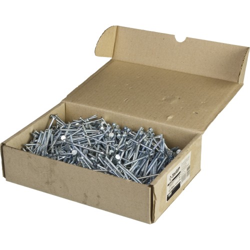 ЗУБР 90 x 4.2 мм, цинк, 5 кг, ершеные гвозди с плоской головкой (305200-42-090)