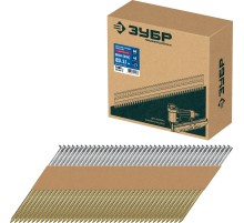 ЗУБР SN34 (D34) 83 х 3.1 мм, реечные гвозди рифленые оцинкованные, 3000 шт (305399-83)