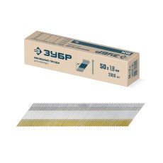 ЗУБР DA34 50 х 1.8 мм, финишные гвозди, калибр 15GA, 2000 шт (305397-50)