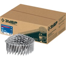 ЗУБР CRN 32 х 3.1 мм, барабанные гвозди кровельные оцинкованные, 7200 шт (305385-32)