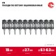ЗУБР CN 19 х 2.7 мм, гвозди по бетону оцинкованные, 1000 шт (305388-19)