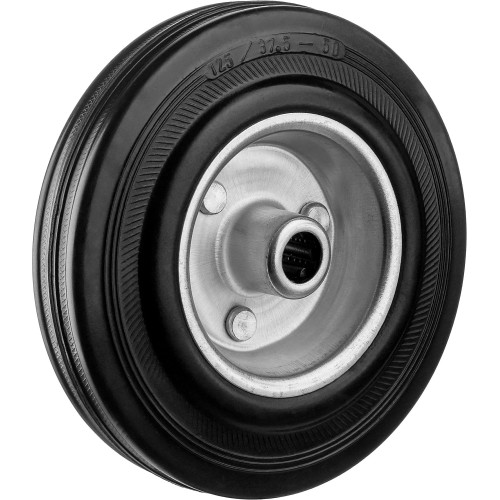 ЗУБР d 125 мм, г/п 100 кг, игольчатый подшипник, резина/металл, колесо, Профессионал (30936-125)