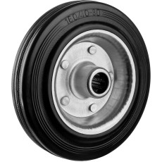 ЗУБР d 160 мм, г/п 145 кг, игольчатый подшипник, резина/металл, колесо, Профессионал (30936-160)