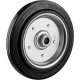 ЗУБР d 250 мм, г/п 210 кг, игольчатый подшипник, резина/металл, колесо, Профессионал (30936-250)